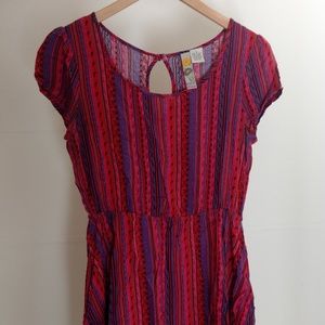 Mimi Chica watermelon seed mini sundress [S]